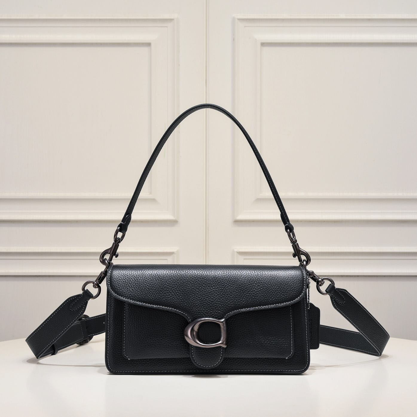 

Real cowhide Handbags Women Brands Designer Shoulder Bags Luxurys coach Tabby 26cm Shoulder Bag Purse Women's Dionysus designer bag handbag louise baguette Purse