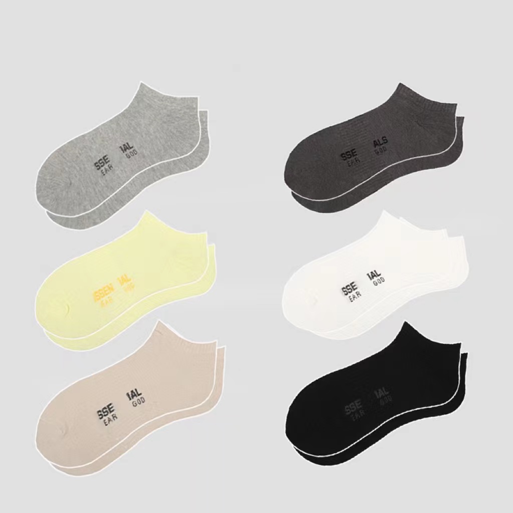 

Six Color Mens and Womens Socks ES Cotton Matching Classic Ankle Socks Breathable Casual Sports Socks Wholesale Uniform Size Christmas, No.1