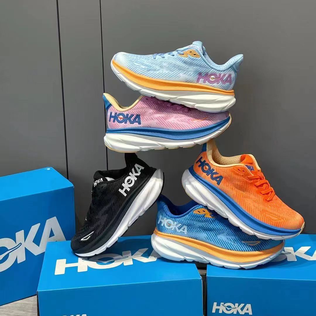 

Hoka One One Bondi 8 Clifton Athletic Running Shoes Runner Hokas Carbon x2 Triple Black White Light Blue Hokas Outdoor Designer Trainers Lifestyle Shock Absorption, 20
