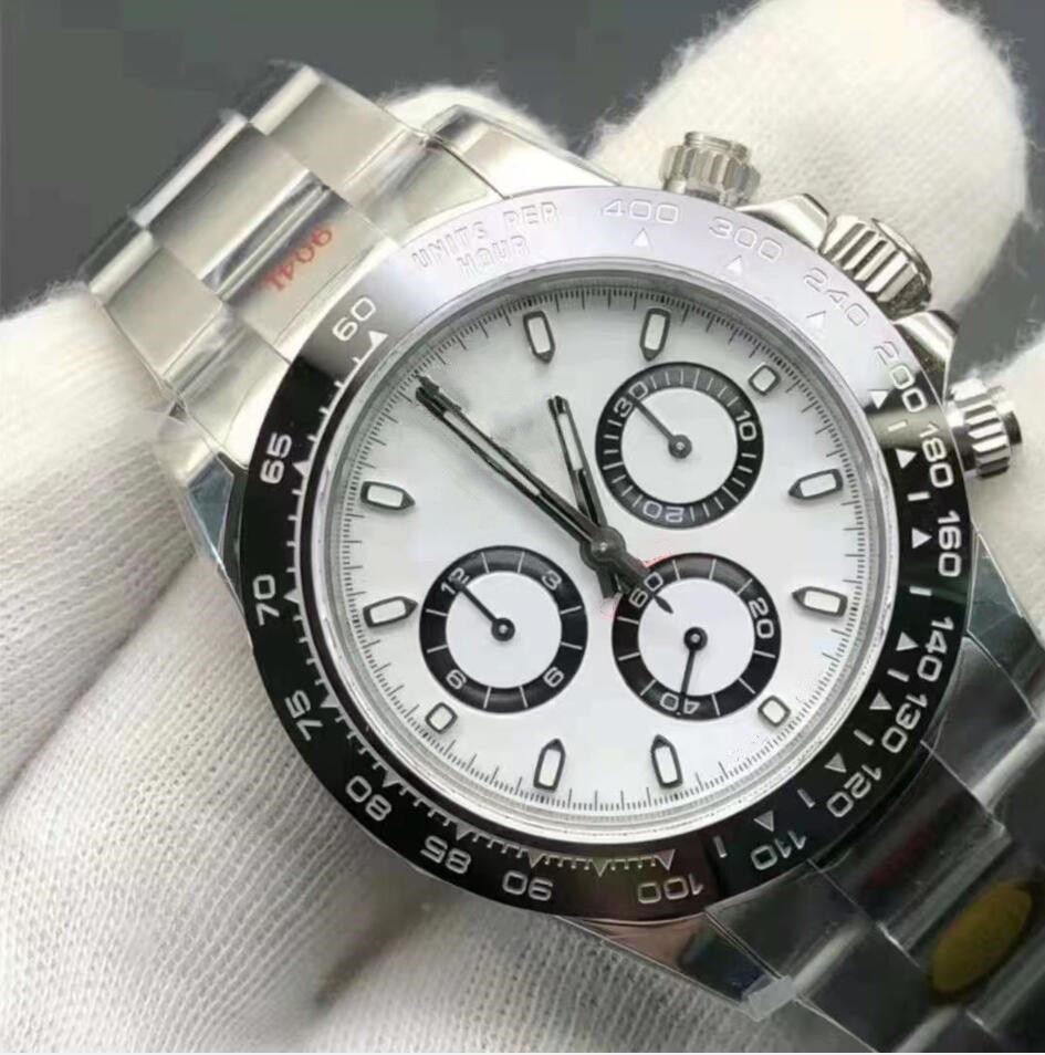 

Factory Sales Supplier Quality Watch 40mm 904L Steel Chronograph Work Ceramic Bezel Automatic 4130 Movement Sapphire Swimming Luminous Men Watches