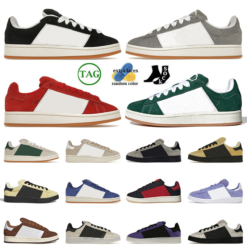

Top Quality 2023 Designer Campus 00s Shoes Platform Flat Black White Dark Grey Mens Women Flat Cloud Mint Green Better Scarlet Luxury Sneakers 36-45, B18