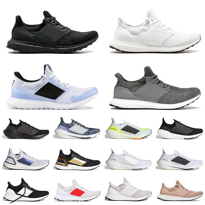 

Designer Ultarboost 19 Running Shoes Ultra 4.0 Treiple Black White DNA Grey Three Ash Peach Core Dash Ultraboosts Dhgate Tennis Trainers Sneakers Big Size 47, A15 triple black 36-45