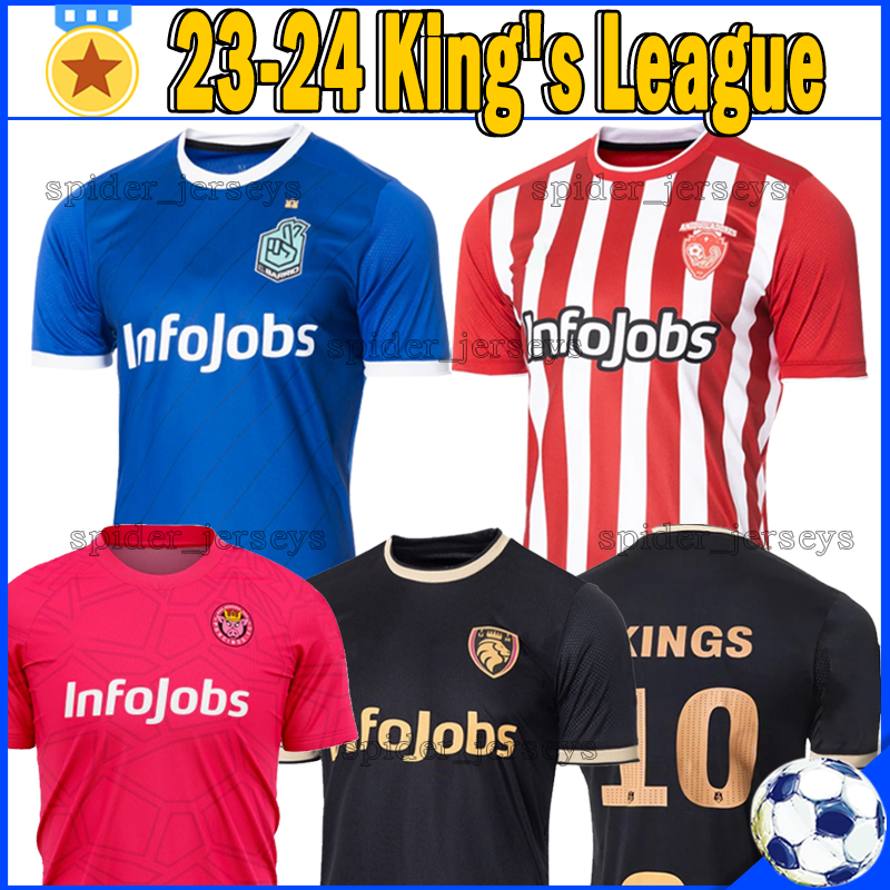 

23 24 King' League Soccer Jerseys 2023 2024 Ronaldinho Porcinos FC ultimate mostoles League info Football Shirts aniquiladores elbarrio Men Uniforms, Honggeshan
