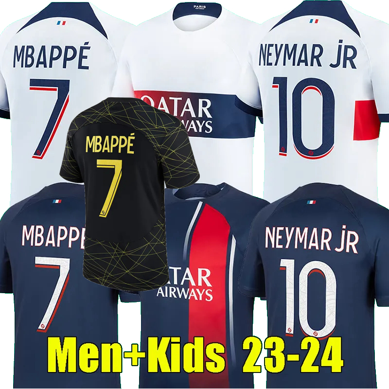 

2023 2024 ASENSIO soccer jerseys KANG IN LEE SKRINIAR N.MENDES UGARTE R.SANCHES VITINHA VERRATTI HAKIMI MBAPPE KIMPEMBE MARQUINHOS football shirt Men kids PSgS 4XL, 23/24 home kids sets with socks
