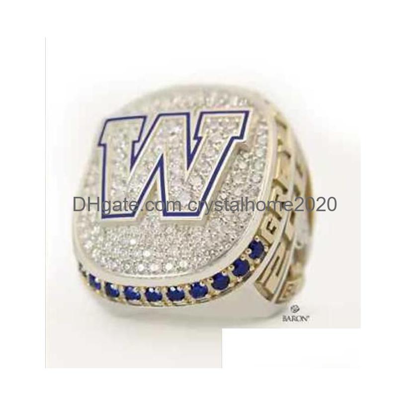 

Cluster Rings Winnipeg Blue 1962 1988 1984 1990 Bombers Cfl Grey Cup Team Champions Championship Ring Sport Souvenir Men Fan Gif Dhrxu
