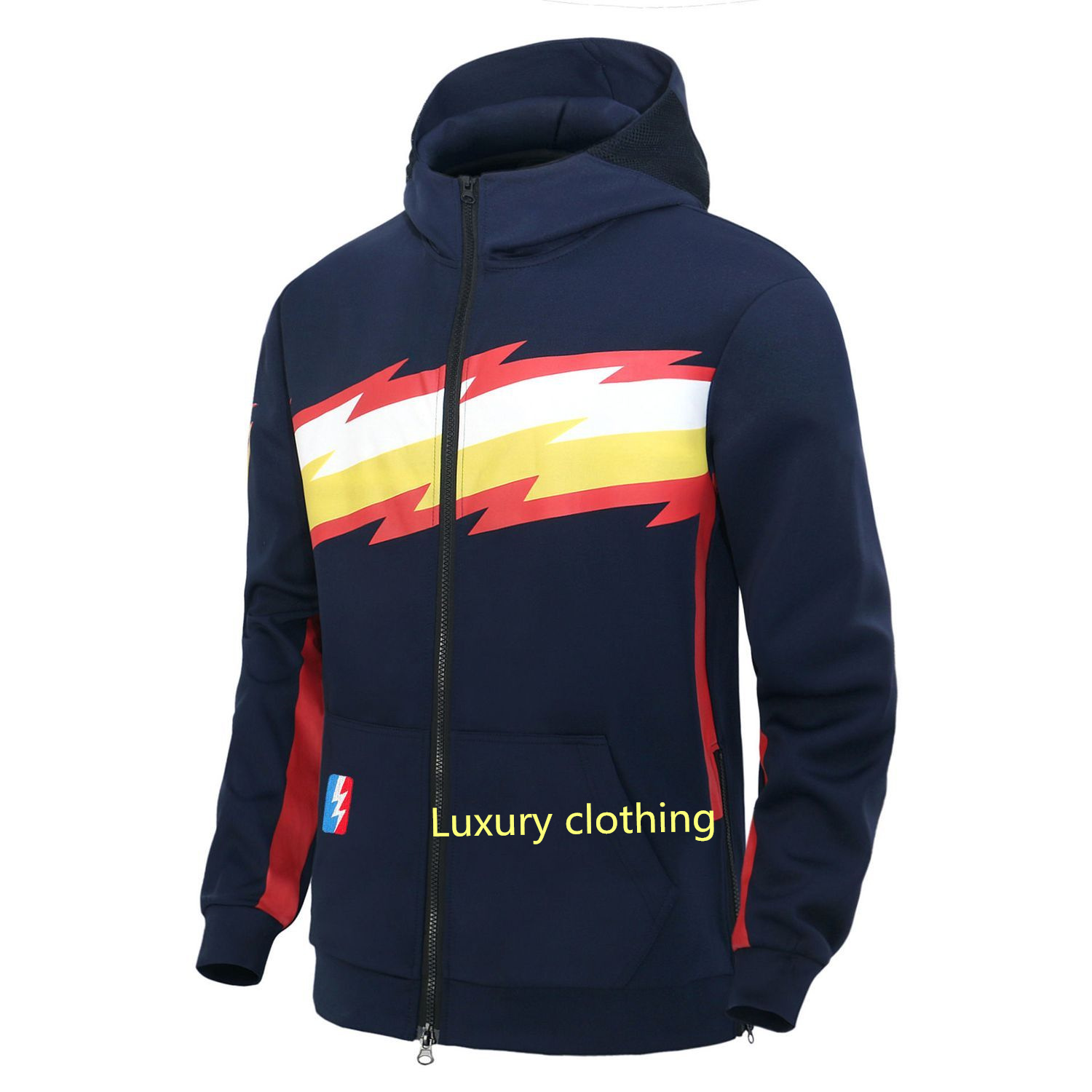

Designer basketball training clothes college men's slim jacket cardigan zipper clothes technology wool high-quality basketball shirt pants sports large size suit, Customize