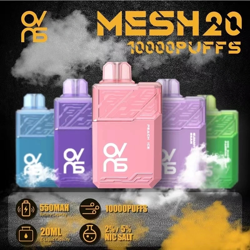 

Ovns Mesh20 10000 Puffs Rechargeable E Cigarette Disposable Vape