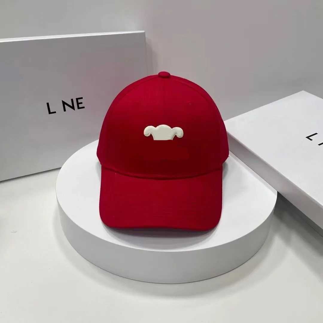 

Ball Caps sport Ball Caps Luxury designer hat embroidered baseball cap female summer casual casquette hundred take sun protection sun hat snapback, Red