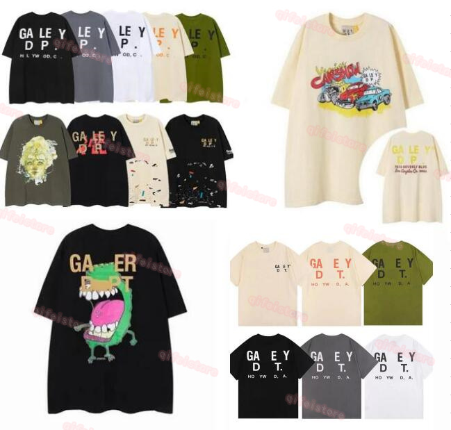 

Gallerise Depts Tees Mens T Shirts Women Designer Galleries Depts T-shirts Cottons Tops Man S Casual Shirt Luxurys Clothing Street Shorts Sleeve Clothes Size S-XL, W1111