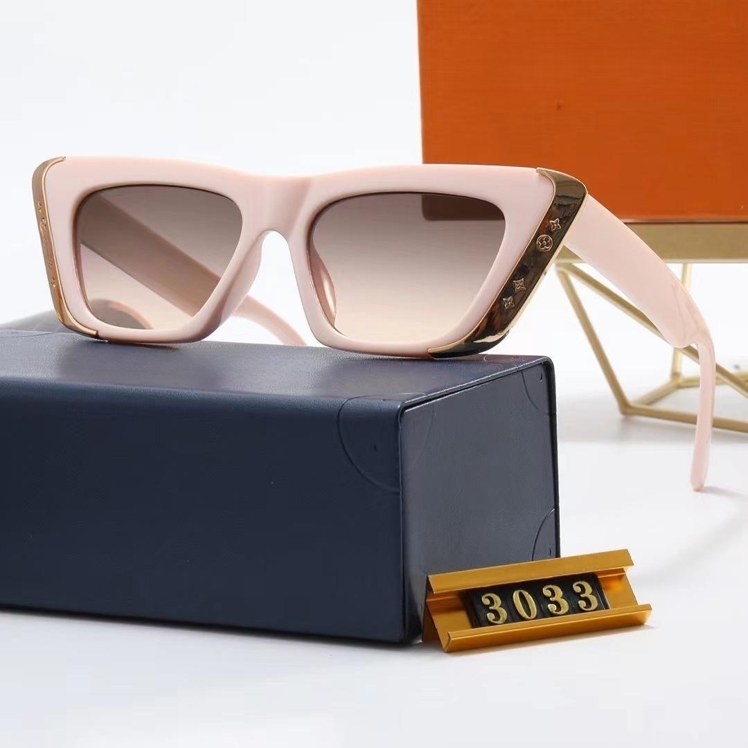 

Luxury Designer Brand Sunglasses Designer Sunglass 3033 High Quality eyeglass Women Men Glasses Womens Sun glass UV400 lens UnisexeLDP#
