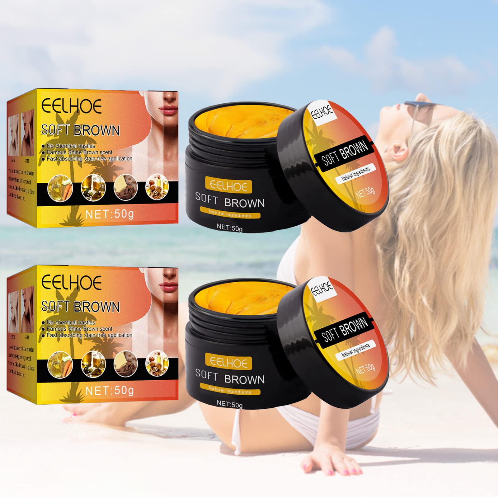 

Shine Brown Premium Brown Tanning Cream Tanning Luxe Sunbeds Accelerator Cream