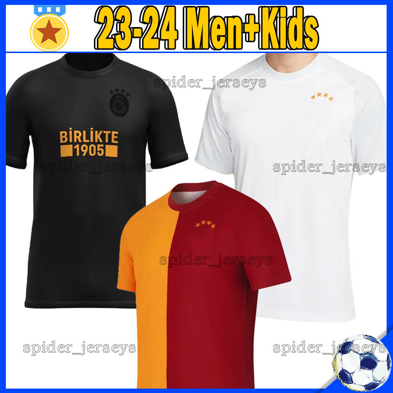 

23 24 Galatasaray Mens Soccer Jerseys 2023 2024 Mertens Akgun Sergio DEANDRE Football Shirts Home Away Special Men Uniforms Kids Kits Sets, 22-23 special