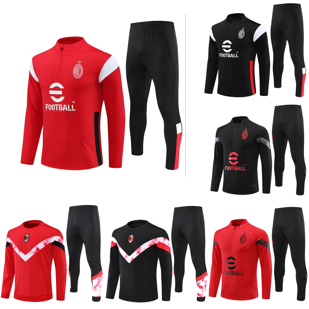 

AC milanS designer tracksuit retro tuta maglia jersey training survetement camiseta jerseys chandal kit 22 23 24 football men and kids uomo calcio S-2XL