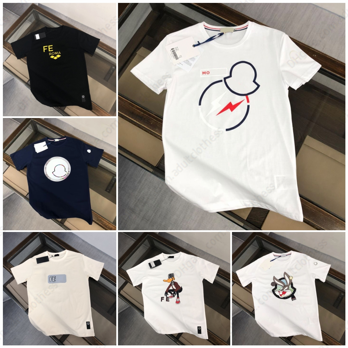 

Designer new men's T-shirt Luxury women's summer fashion brand T-shirt Trend Pure Cotton Breathable Short Sleeve lapel Top Size m-xxx1lds, 11