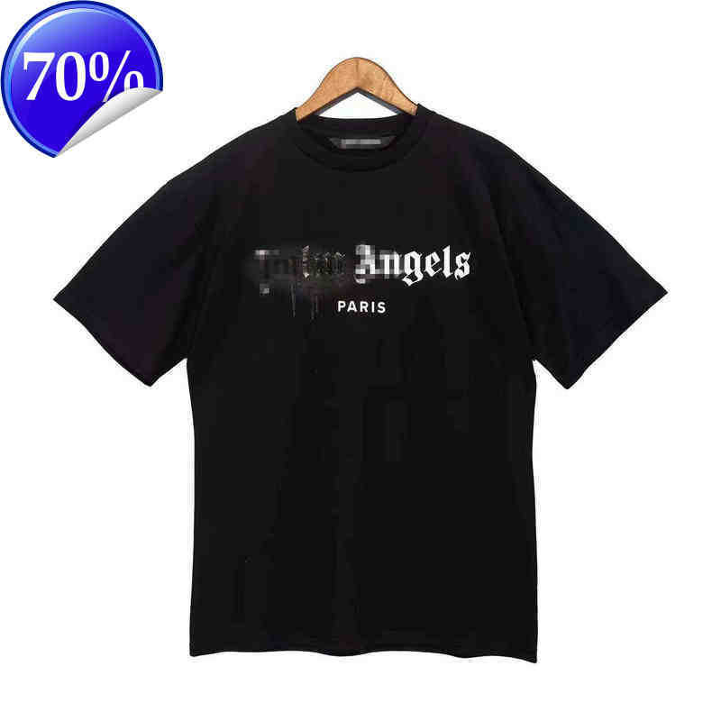 

Men' T-shirts Designer Luxury T-shirt Brand Palms Angels Angel t Shirt Quality Hip Hop Shorts Loose Casual 714679197 Clothes 100% Pure Cotton Tops, Customize