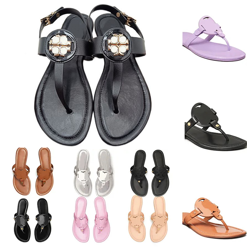 

torys sandals designer women slides sandale low heels pink brown slide flats slippers flip flops sneakers outdoor shoes size 36-41, #6