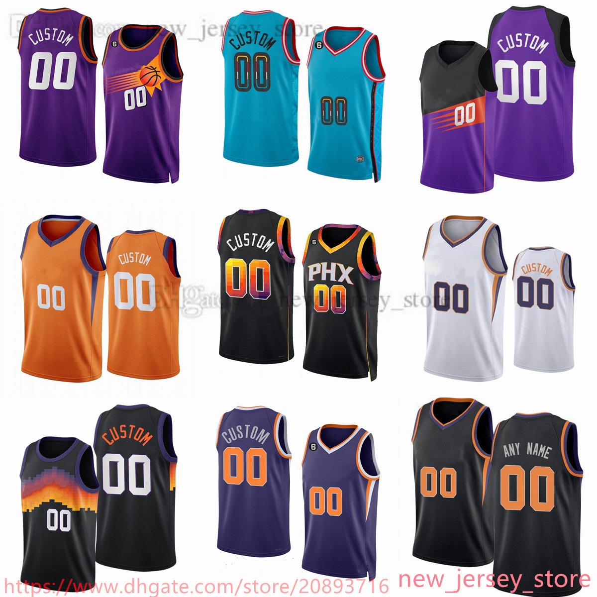 

35 Kevin Durant Jersey Custom 2023-24 Printed Basketball Jerseys 1 Devin Booker 22 Deandre Ayton 3 Bradley Beal 15 Cameron Payne 14 Isaiah Todd Yuta Watanabe Youth, Printed (with team logo)