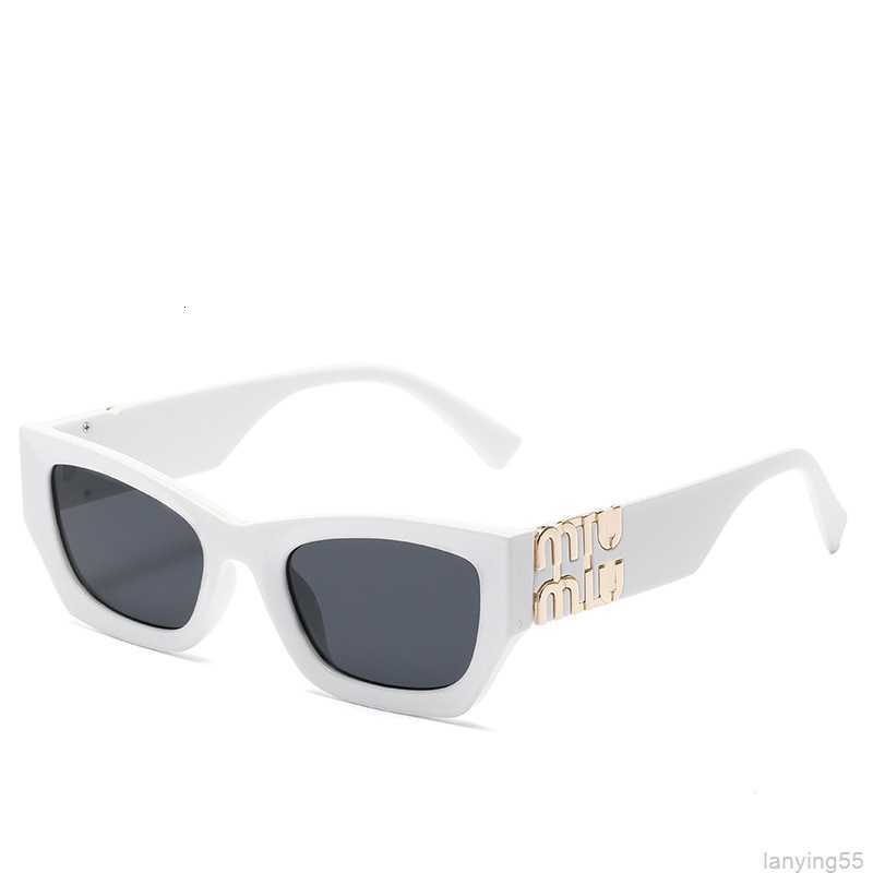 

fashion sunglasses miu womens sunglasses personality Mirror leg metal large letter design multicolor SMU09 11WS Brand glasses factory outlet Promotional special