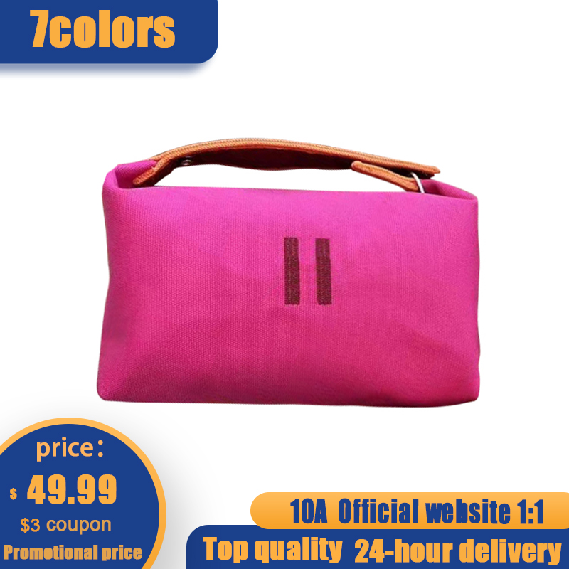 

Luxury Designers clutch bag Organizer canvas cross body Wallets High capacity nylon Womens totes Toiletry Kits cosmetic handbags mens Soft travel bags Shoulder bag, Double color matching-orange