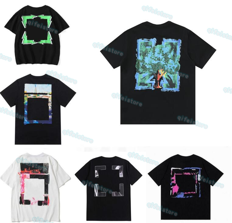 

Summer T-Shirt Mens DesignersOff Womens T-shirts Loose Tees Tops Man Casual Shirt Luxurys Clothing Streetwear Shorts Sleeve Polos Tshirts Size S-X OfFs White //TEES, W11111