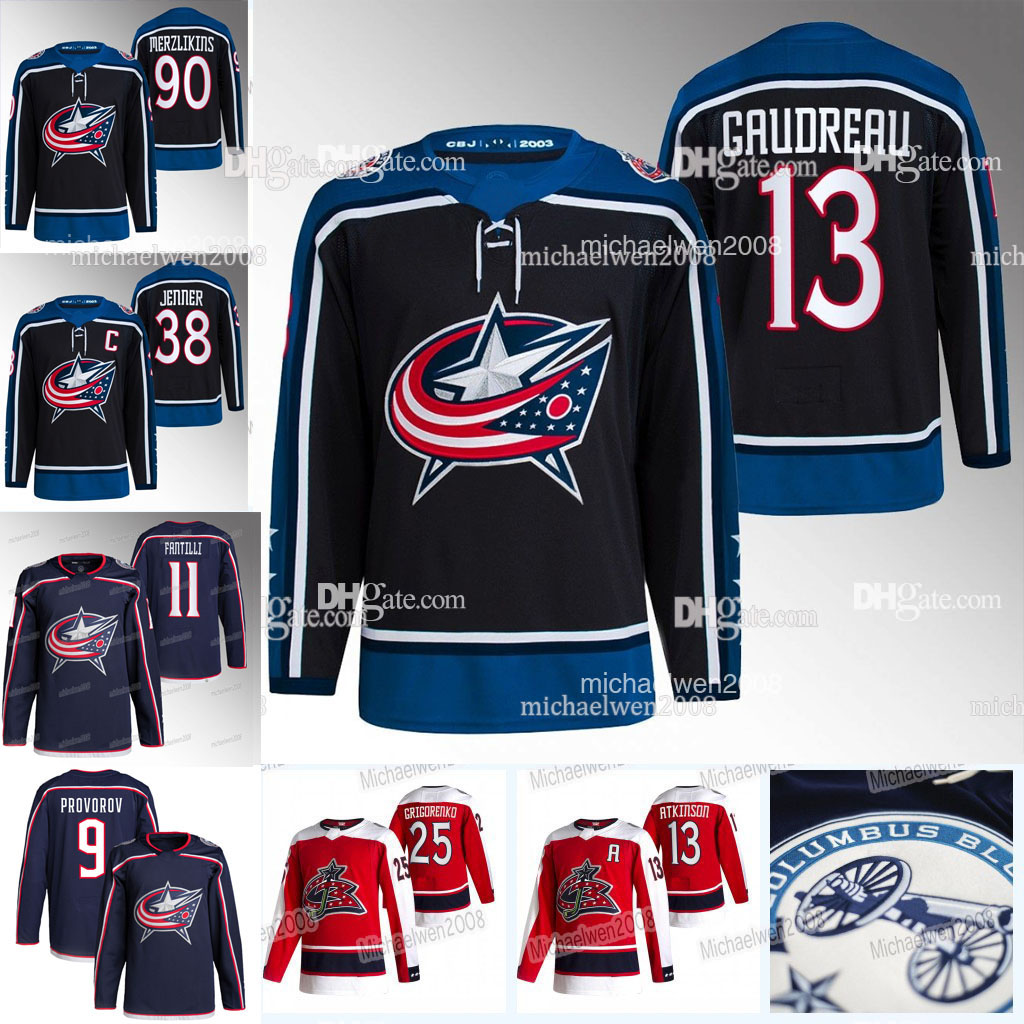 

Adam Fantilli Blue Jackets Jersey Johnny Gaudreau Ivan Provorov Boone Jenner Zach Werenski Elvis Merzlikins Cole Sillinger Patrik Laine Adam Boqvist Columbus, White