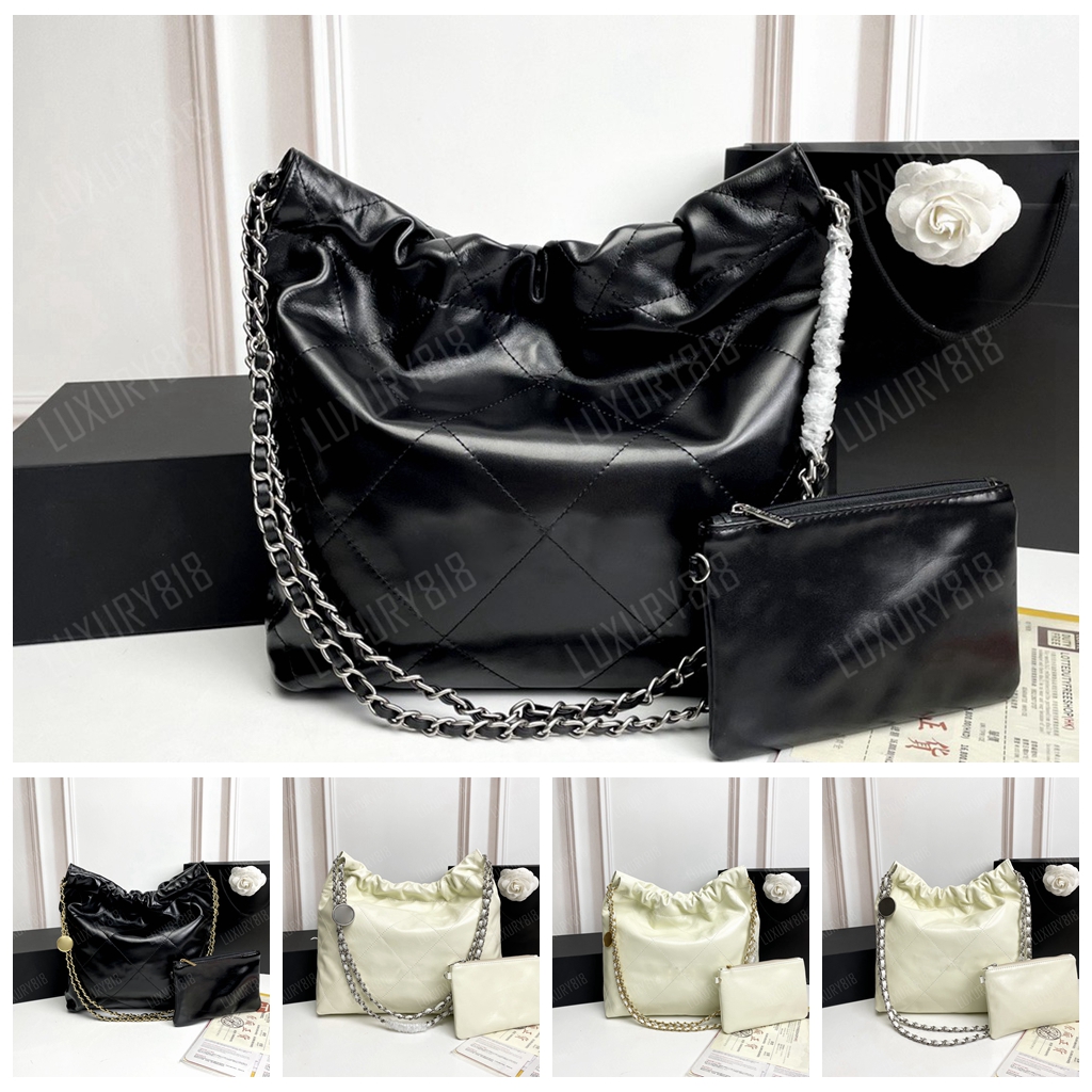 

Designer Tote Bag Handbag Totes Luxury Handbags Chain Strap Shoulder Bag Leather Women Fashion Classic Shopping Bag, Cht01 gold 30 x 25 x 8cm