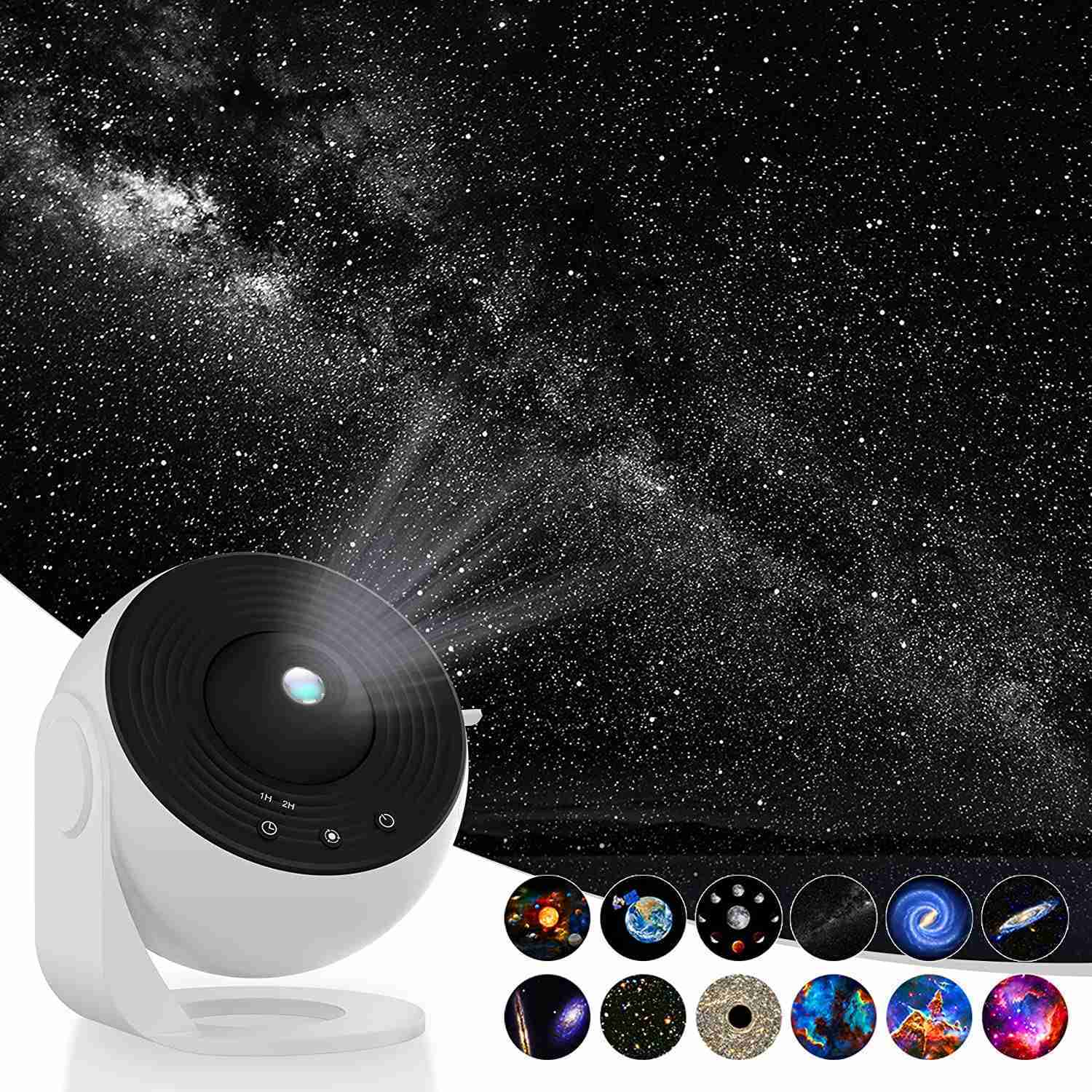 Lights NEW 13 In 1 Planetarium Galaxy Starry Sky Projector Night Light HD Star Aurora Projection Lamp For Kids Bedroom Home Party Decor HKD230704-image-882650848