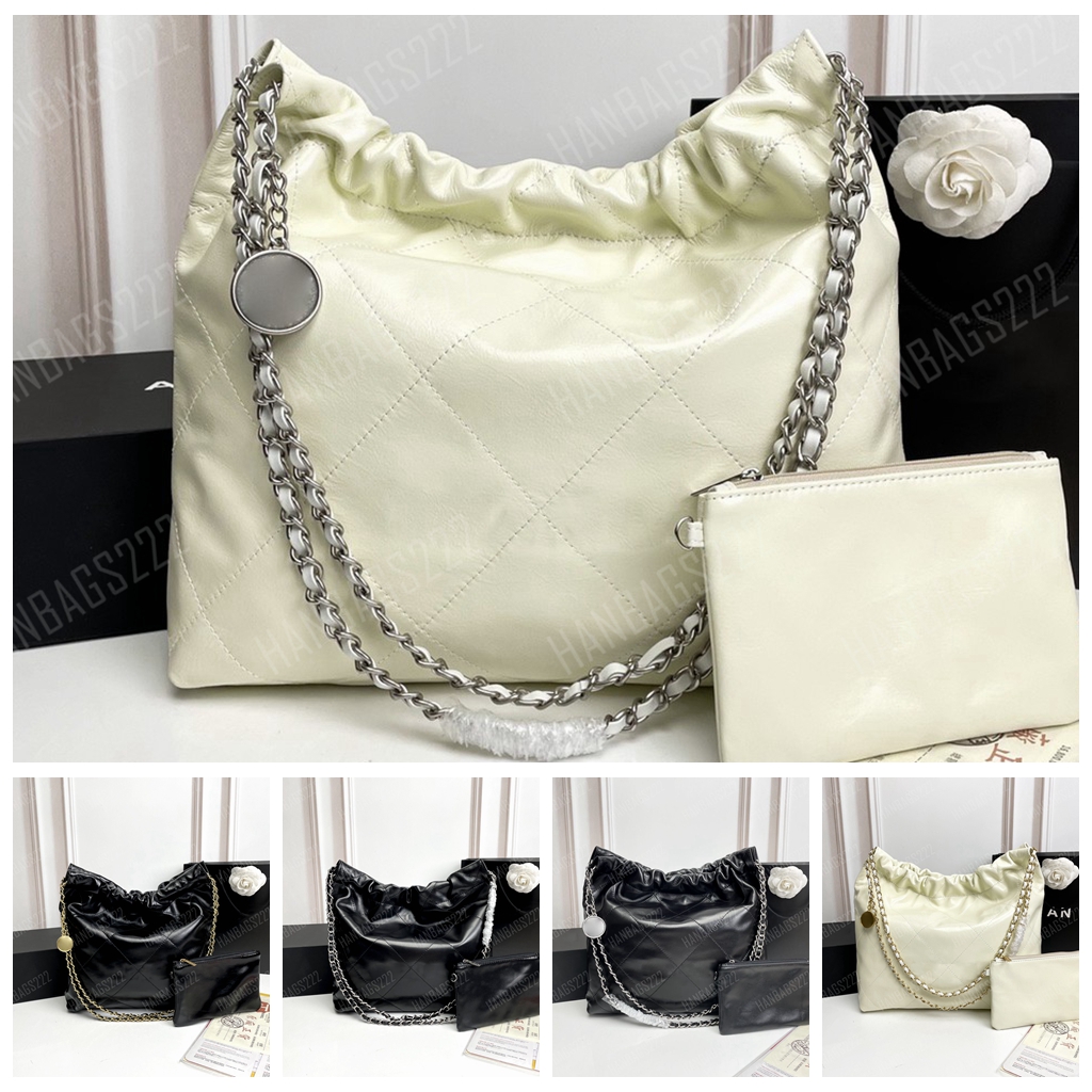 

Designer Tote Bag Handbag Handbags Shoulder Bag Luxury Totes Leather Women Fashion Classic Shopping Bag, Cht01 gold 30 x 25 x 8cm