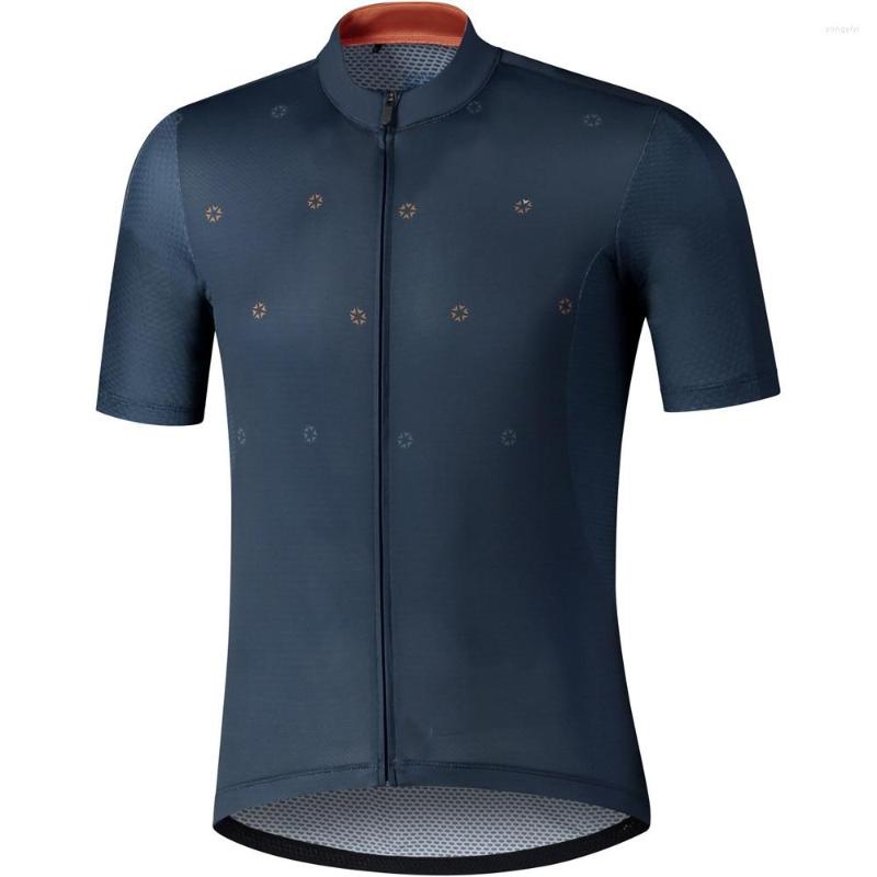

Racing Jackets Breathable Short Sleeve Downhill Jersey Spring Summer High Quality Team 2023 Pro Cycling MTB Road Bike Shirt Tops Bicycle