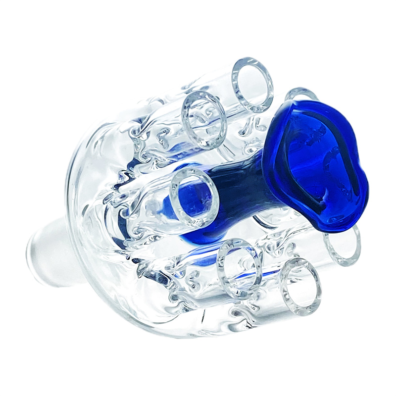 

Glass hookah, 8-tube fancy revolver bowl 14 and 18.8 mm (BL-12-S)