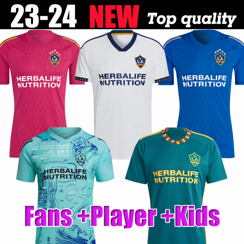 

Player version 23 24 IBRAHIMOVIC MLS LA Galaxy AWAY soccer jersey Los Angeles GIOVANI COLE ALESSANDRINI CORONA football kit top shirts 2023 2024, 2007 home