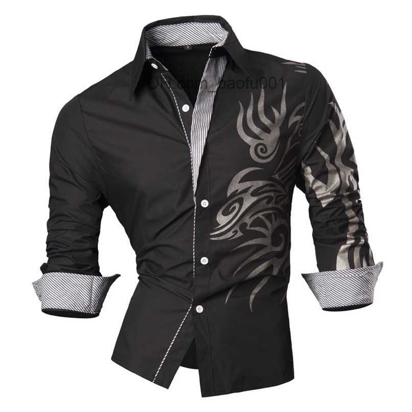 Chemises décontractées pour hommes jeansian printemps automne caractéristiques chemises hommes Jeans décontractés chemise arrivée à manches longu