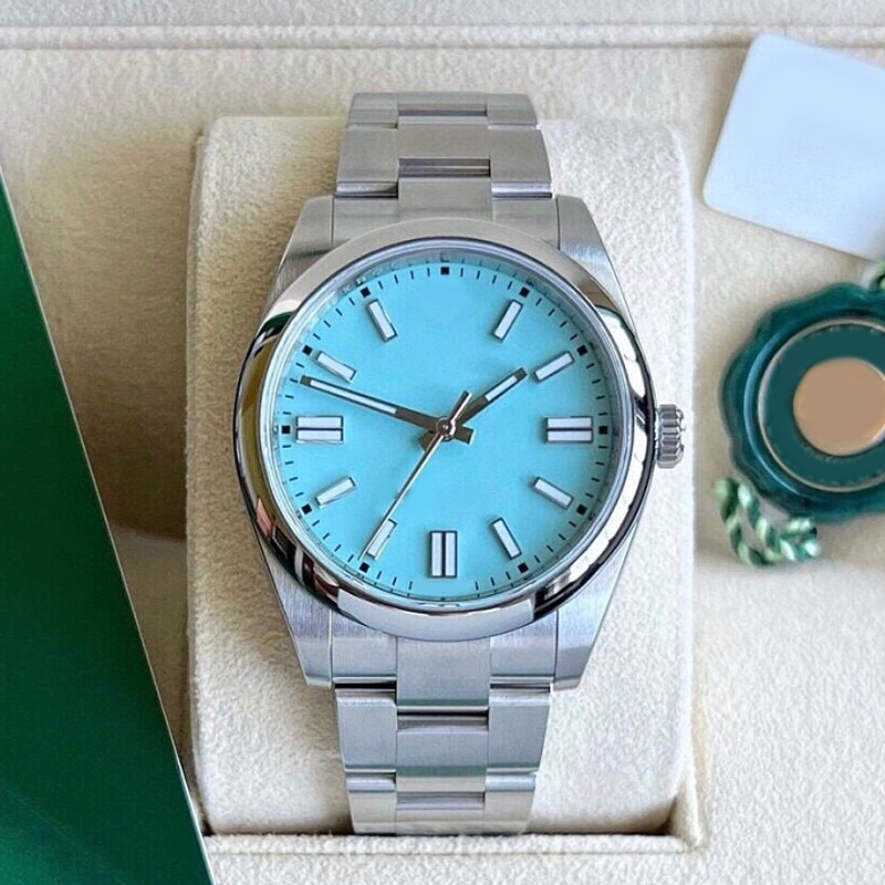 

luxury Men Watch Sapphire women watches 31 36 41mm female blue Dial Automatic Watches Mechanical montre de luxe Oyster Brand dhgate AAA designer watch, 16