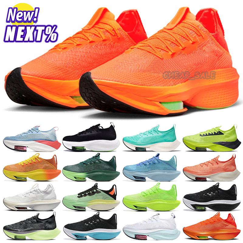 

designer shoes alpha vaporfly Next% knit men women running shoes Lime Blast Metallic Gold Ekiden outdoor sneakers Hyper Turquoise Ekiden trainers sports sneakers, #15 40-45