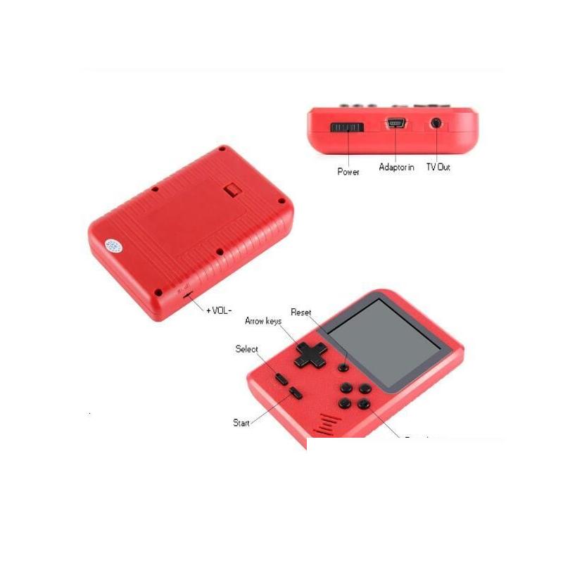 21 tiptop retro game console 400 in 1 games boy game player for sup classical games gamepad for handheld gift