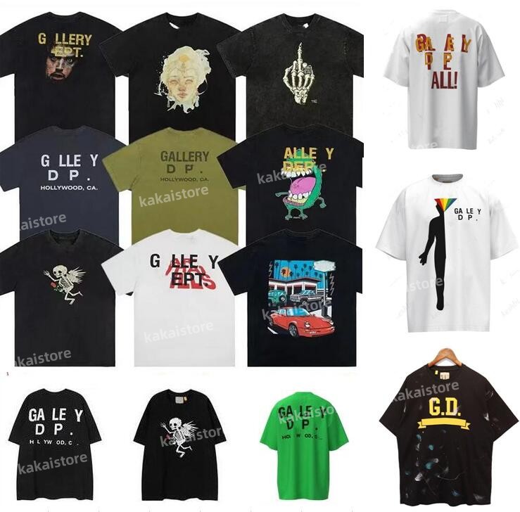 

Men' T-shirts Galleries Depts Designer Summer Gallary Shirts Alphabet Printed Star Same Round Neck Short Sleeve T-shirt For Men And Women Oversize Tees, Cust12
