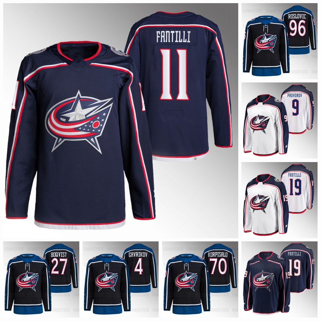 

11Adam Fantilli 4 Gavin Brindley Blue Jackets Jerseys Johnny Gaudreau Cole Sillinger Andrew Peeke Mathieu Olivier Ivan Provorov Carson Meyer Columbus, 2022-23 reverse retro youth s-xl