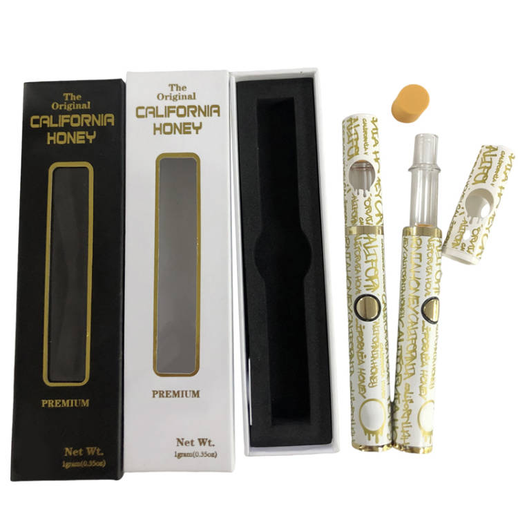

California Honey 0.8ml Disposable Vape Pen USA Stock E Cig Premium Extract Live Resin Rechargeable Starter Kits Childproof Packaging Box