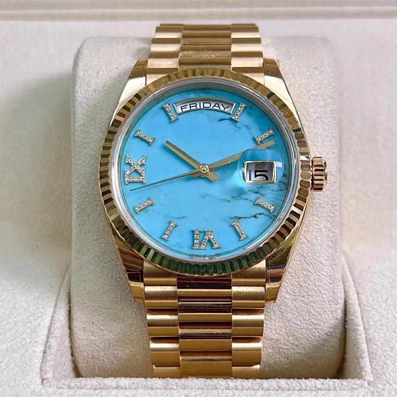 

Wristwatches mens watch high quality designer new Puzzle Rolej watches 2813 DATE Automatic Mechanical 40MM Stainless steel Waterproof 36MM Womens DHgate watch, Sapphire