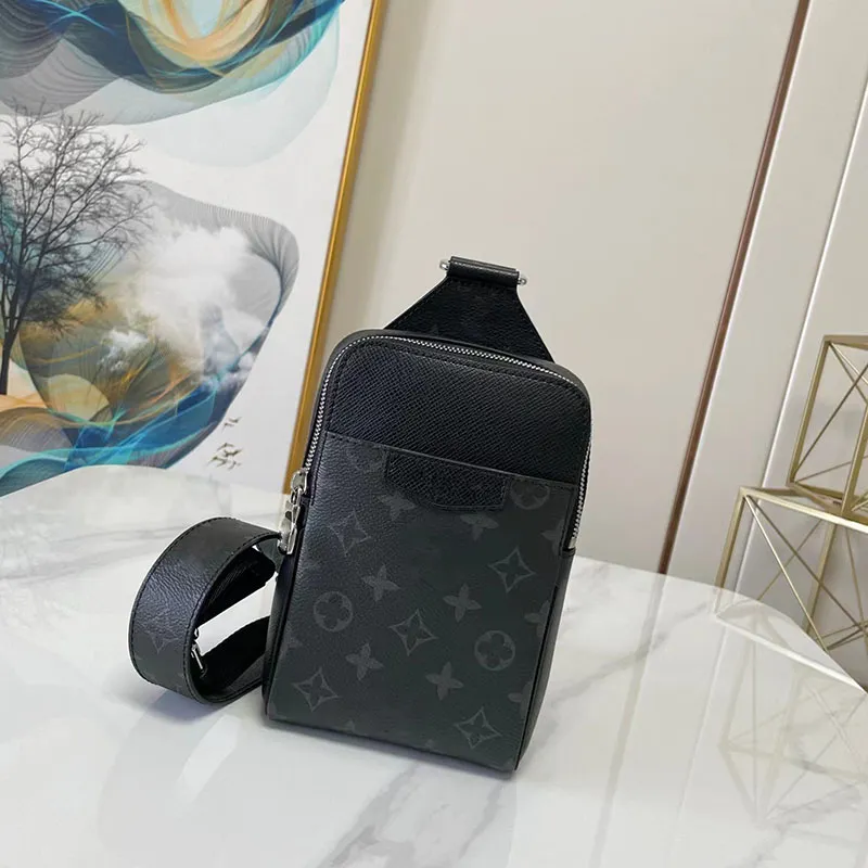 

Avenue Sling Bag 10A Quality Men Chest Bag Designer Bag Sporty Easy To Wear Female Shoulder Bags for Essentials Tiny Items, Grey