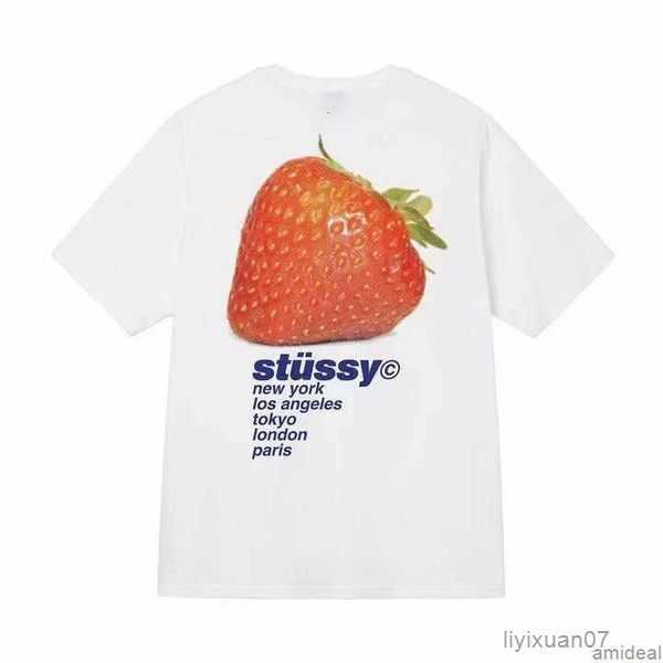 

stussys t shirt Ins Fashion Mens Designer Tees Ice Cream t Shirt Summer Casual Short Sleeve Breathable Dice Print Round Neck Tops Tshirt Luxury 6 F1RM, White love