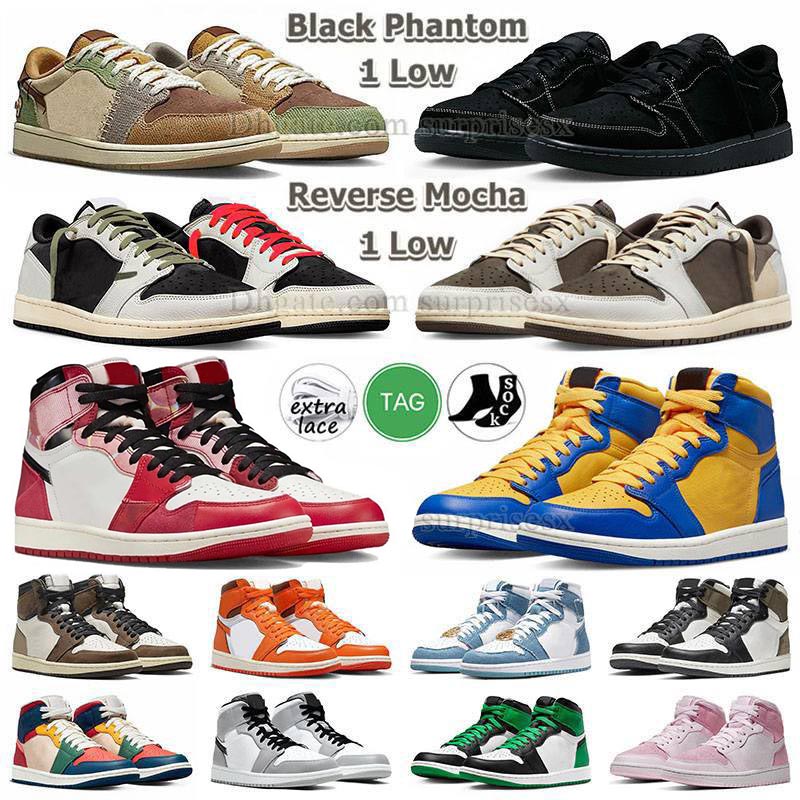 

Cactus Jack 1s low basketball shoes jumpman 1 spider-verse og olive reverse laney black phantom mid concord chicago dark mocha zion williamson voodoo space jam j1 shoe, 01 black