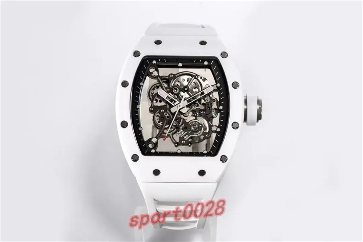 

BBR RM055 watch 49.90x42.70mm diameter 13.5mm thickness V2 version UL2 integrated movement sapphire crystal mirror with double anti-glare effect, As shown