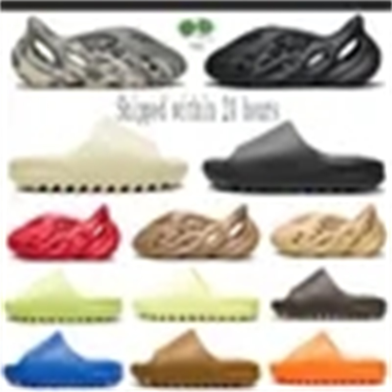 

yeezzy foam runner yeezy slippers yeezzys Men Woman yeezie slider Mineral Blue Pure Sandals Slide Slipper Ochre Bone Resin Clog Desert Ararat yeezys slides shoes