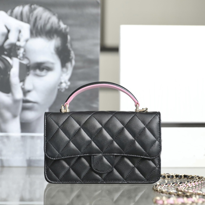 

Designer Mobile phone bag 17CM Genuine leather Shoulder bag 10A Mirror Quality Crossbody bag With Box C101