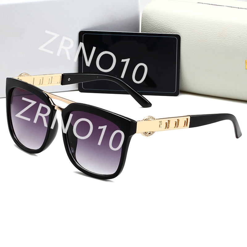 

Designer Sunglasses Classic Eyeglasses Goggle Outdoor Beach Sun Glasses For Man Woman Mix Color Optional Triangular signature Original Box 6 colors 2097