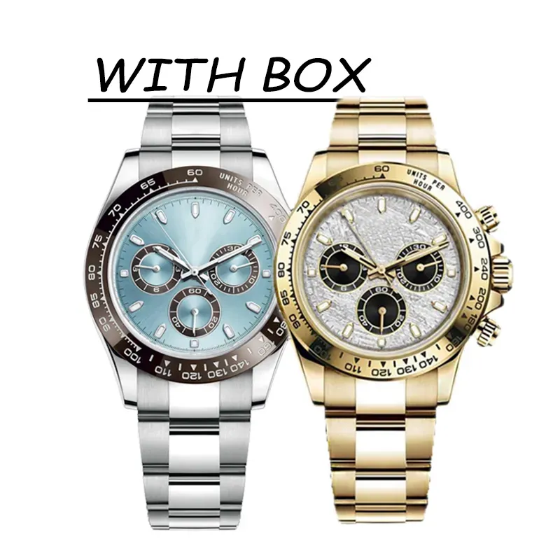 

FLASH SALE Mens Watches Sapphire Glass Stainless Steel Automatic Movement Mechanical sky blue Dial Solid Clasp Geneve orologio di lusso, Color 11