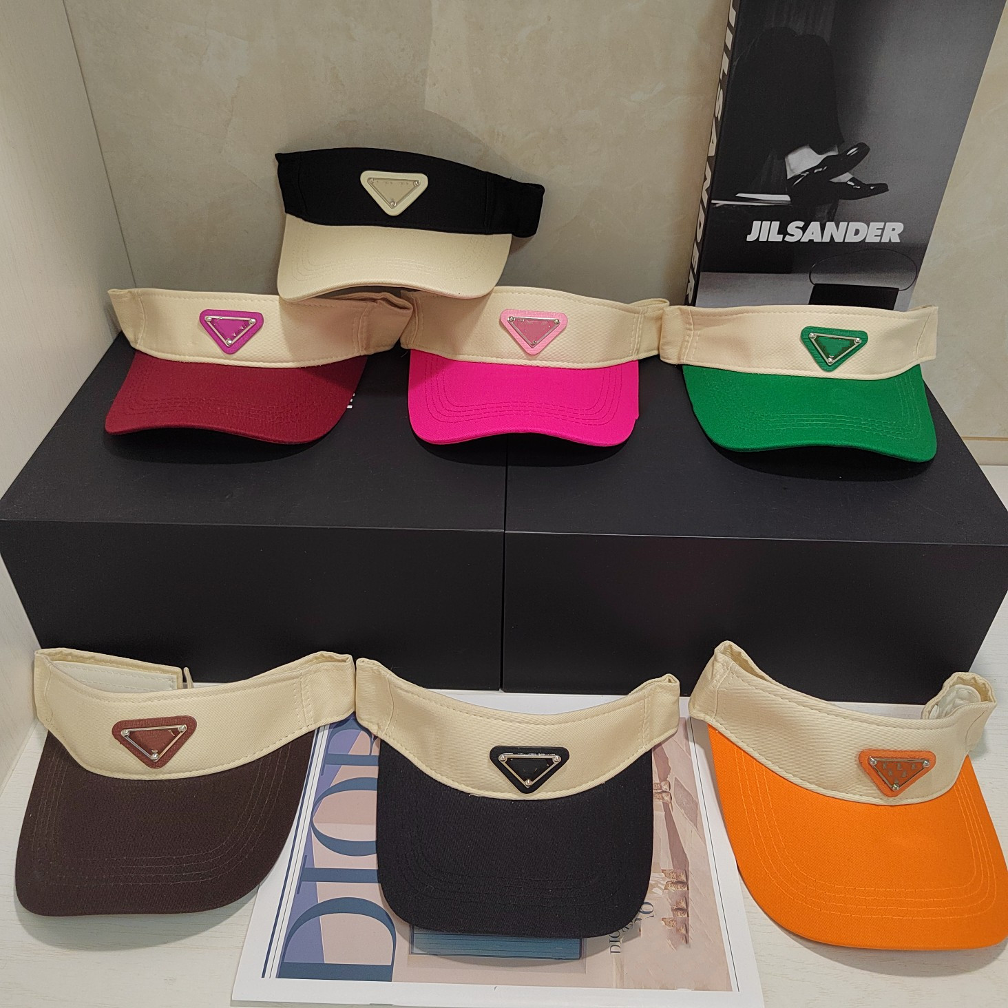 Designer Visor for Women Summer Sun Hat Sunscreen Outdoor Sports Beach Simple Stylish Wear A Variety of Comfortable Protects UV-image-942544520