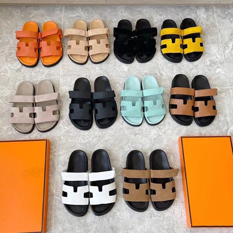 

Women designer slipper slides sandal summer sandals sandles shoes men classic brand beach slides casual woman outside slippers sliders beach leather shoe with box, 24