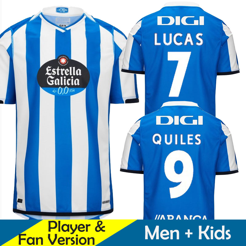 

23 24 Camisetas DePOrtIVo La CoRUnA Soccer Jerseys Kids Kit Futbol 2023 2024 Football Shirts Home Away LUCAS QUILES MARIO.S RUBEN D. D.VILLARES Chandal Futbol Training, 23-24 away